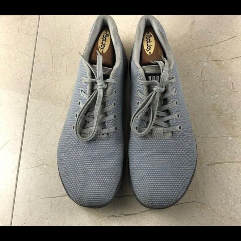 Nobull Unisex Arctic Dark Gray Lace Up Athletic Running Shoes Size M 9.5 W 11